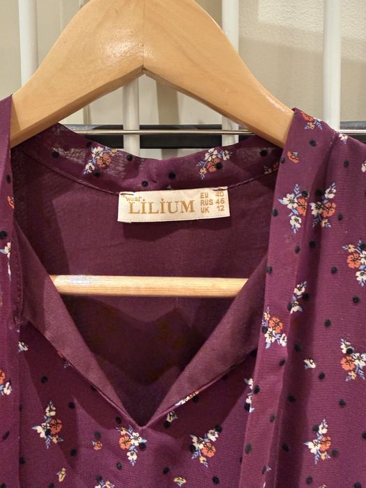 Платье цветочное