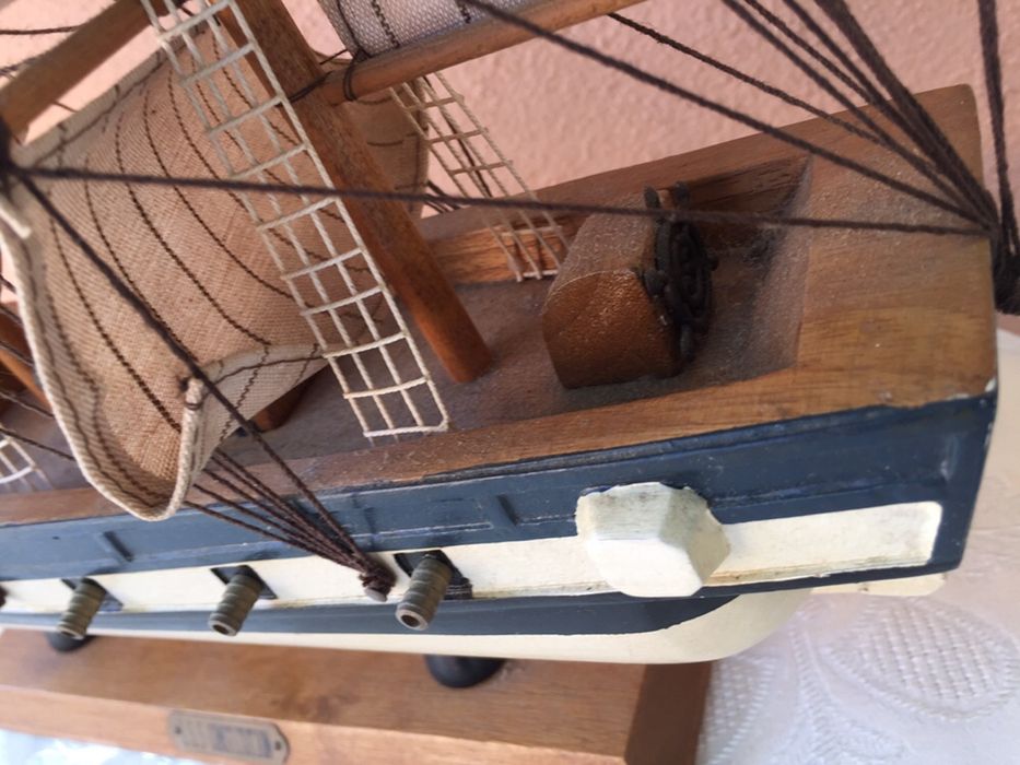 стар английски макетен кораб