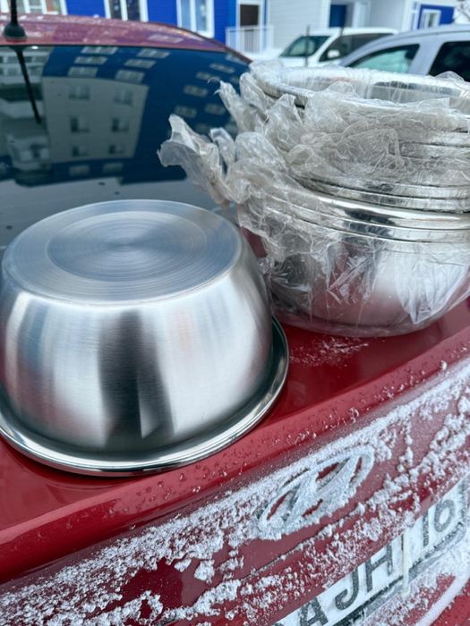 Металические чашки