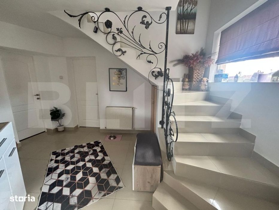 Duplex mobilat complet, 135 mp, teren 323 mp, zona Skit – Alba Iulia