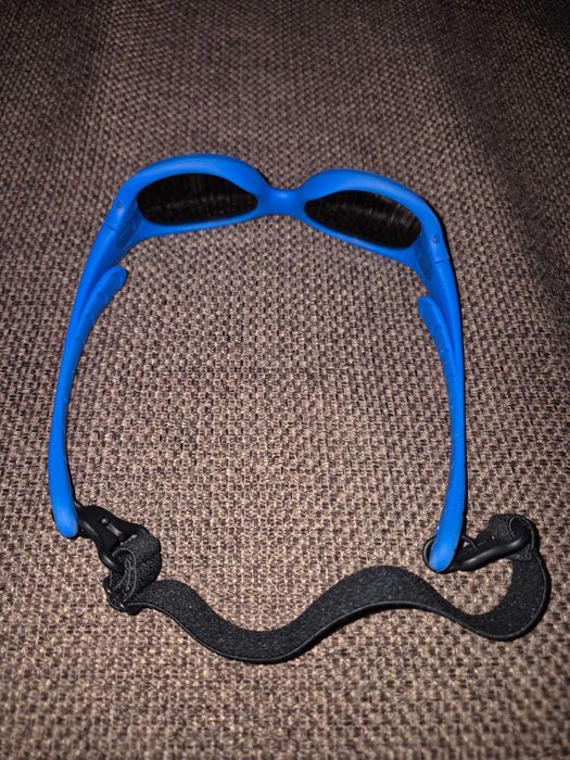 Ochelari de soare CEBE pentru copii 3-5 ani, albastri + husa cadou