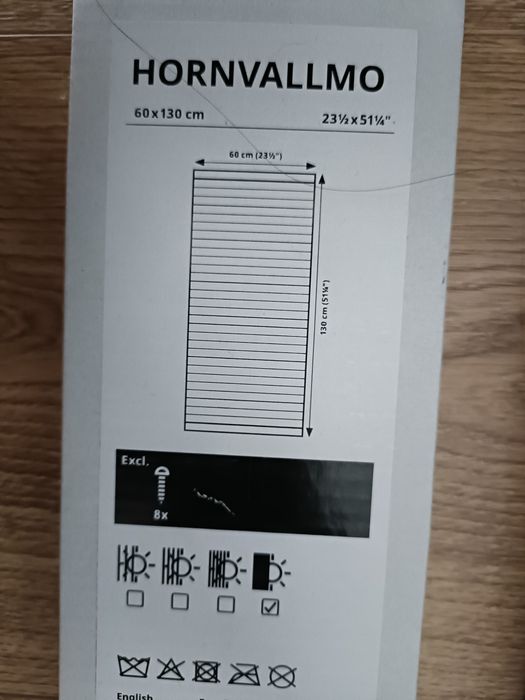 Storuri opace ikea Hornvallmo