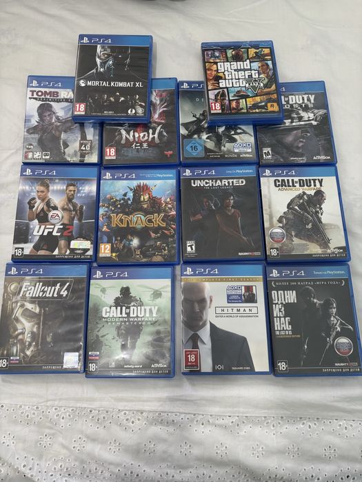 Диски для Playstation 4