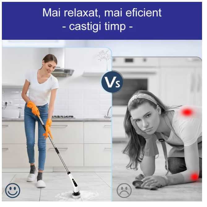 Mop 7 in 1 curatare perie electrica