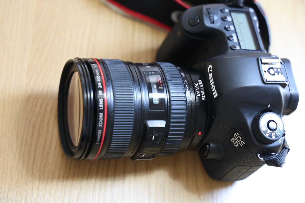 Canon EOS 6D + Canon EF 24-105mm f/4L IS USM + оригинални аксесоари