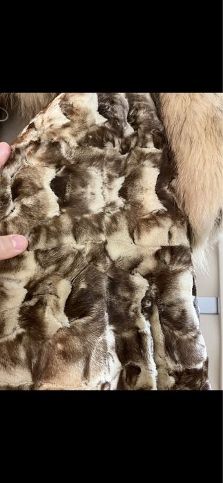 Шуба лисий 42-44 размер