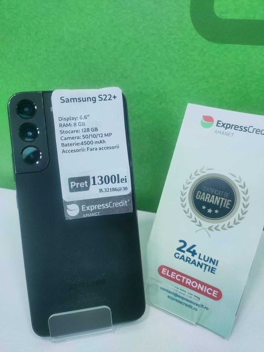 Samsung S22 Plus Garantie 2 ani (ag27 Gara2)