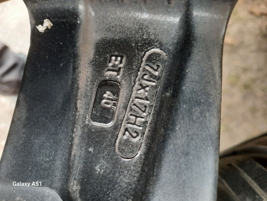 Ляти джанти с гуми 5×110,17цола