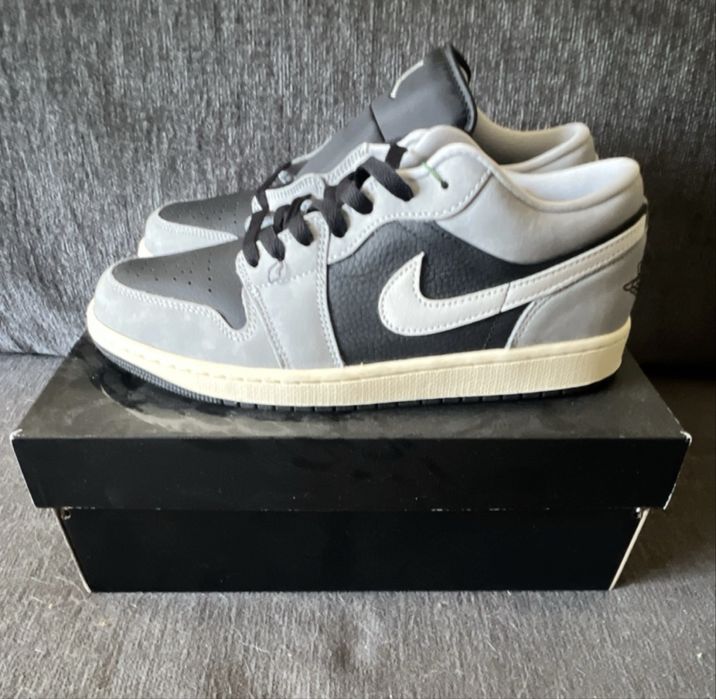 Jordan 1 light smoke grey 46