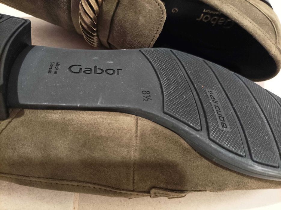 Pantofi Gabor, kaki, mar.42.5, interior 28.5cm. NOI