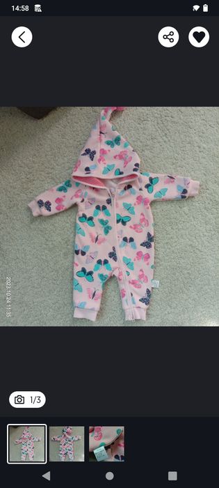 Удобный Комбинезон трикотажный для девочки