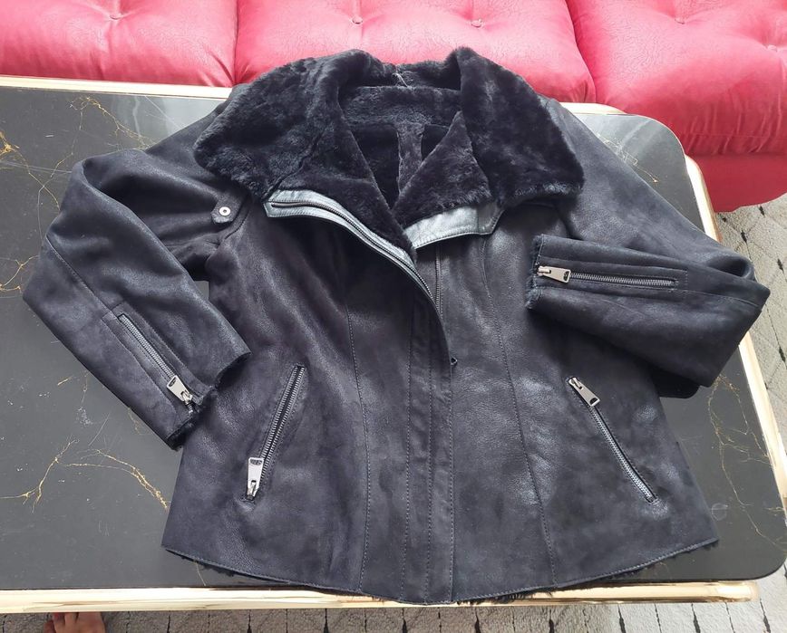 Ново яке от естествена кожа