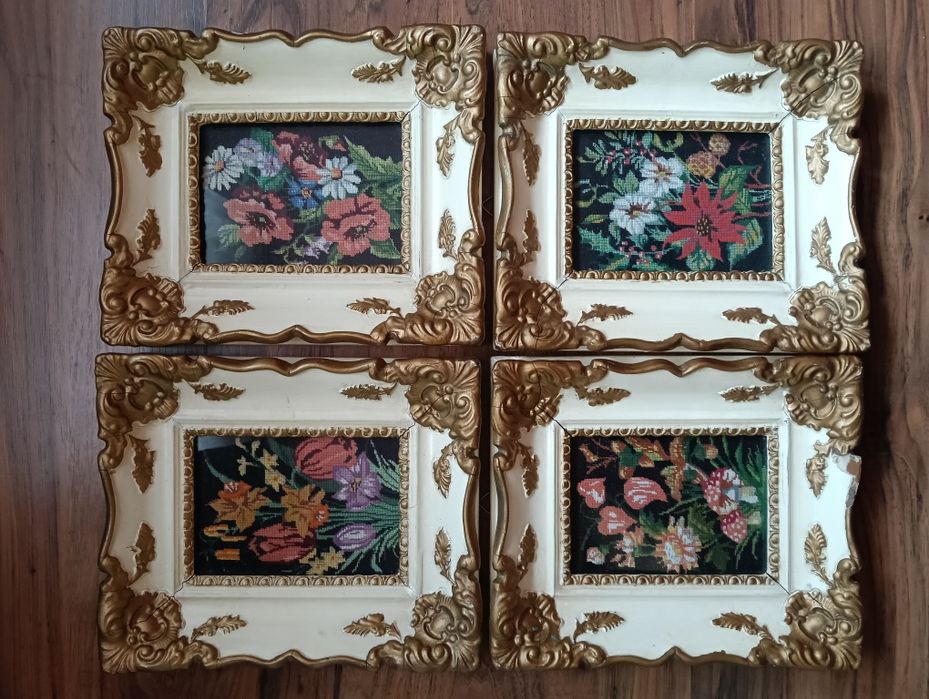 Set goblenuri primăvară, vara, toamna, iarna