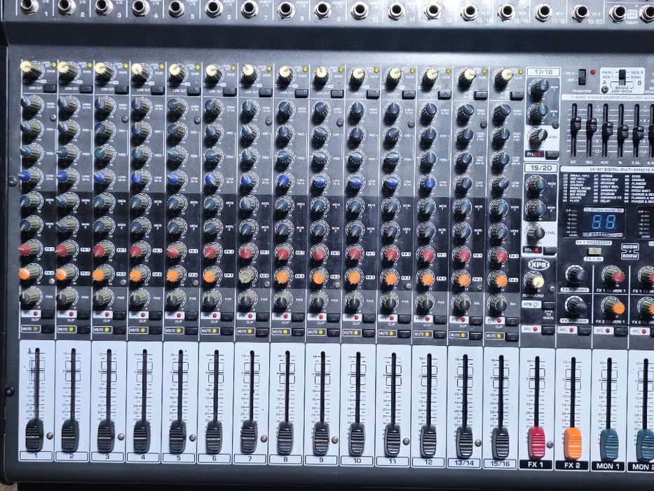 Mixer activ (cu putere/statie  incorporata) Behringer  PMP 6000