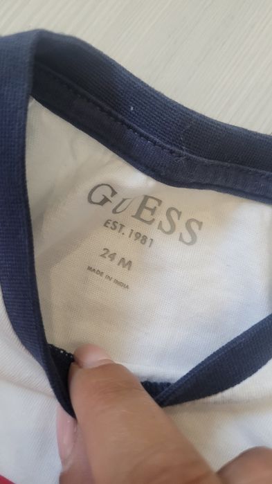Детска тениска за момче Guess