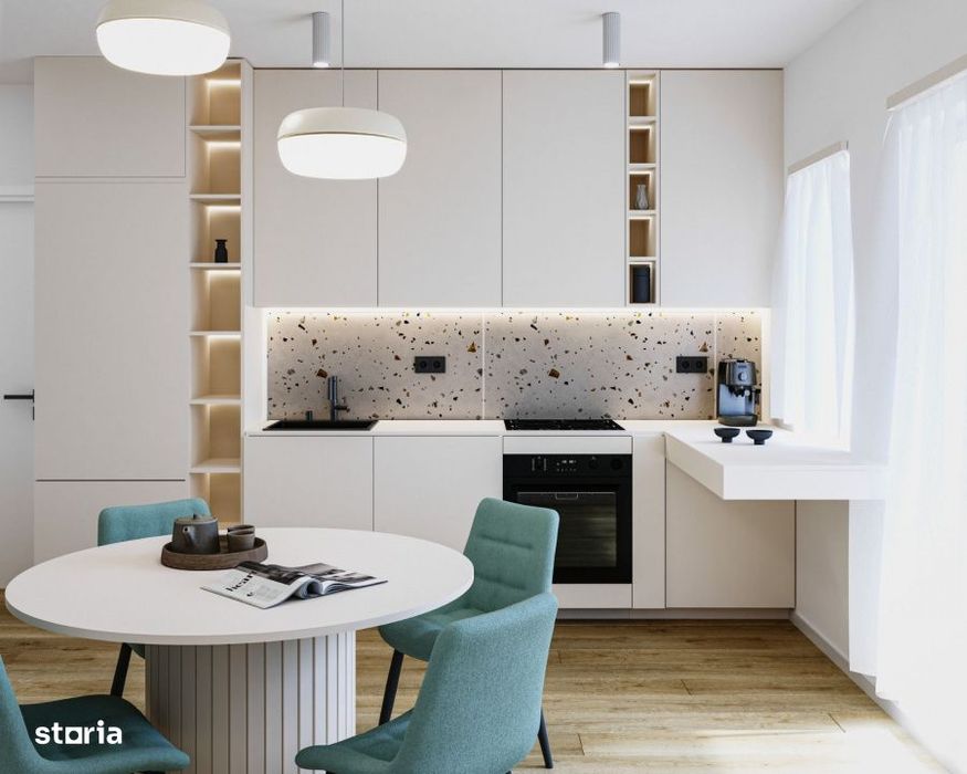 Apartament mobilat, balcon, etaj 1, zona Vivo — fotografia 3