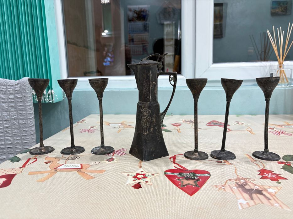 Античен Австрийски посребрен сервиз berndrof (Alpacca Silber)