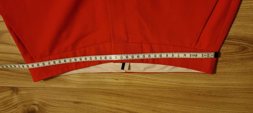 Pantaloni  clasici rosii