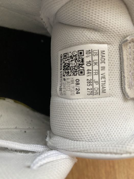Мъжки маратонки от естествена кожа Adidas