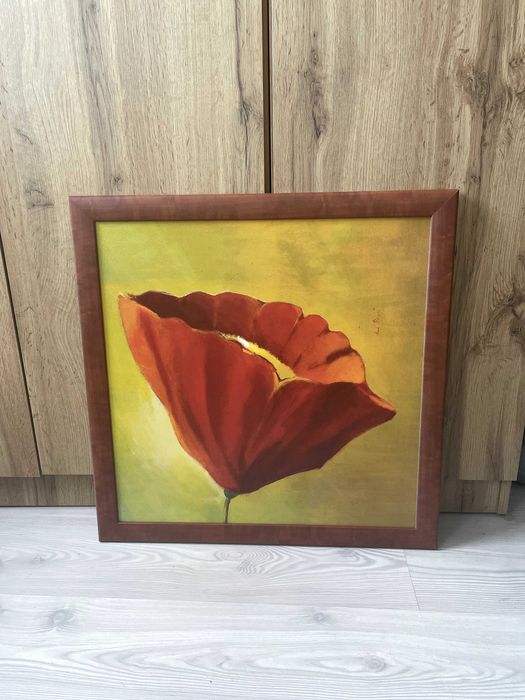 Картина На Цвете Червен Мак - 2 модела