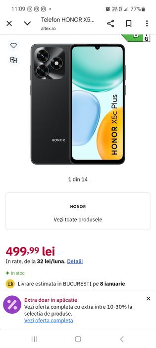 Telefon Honor X5c plus