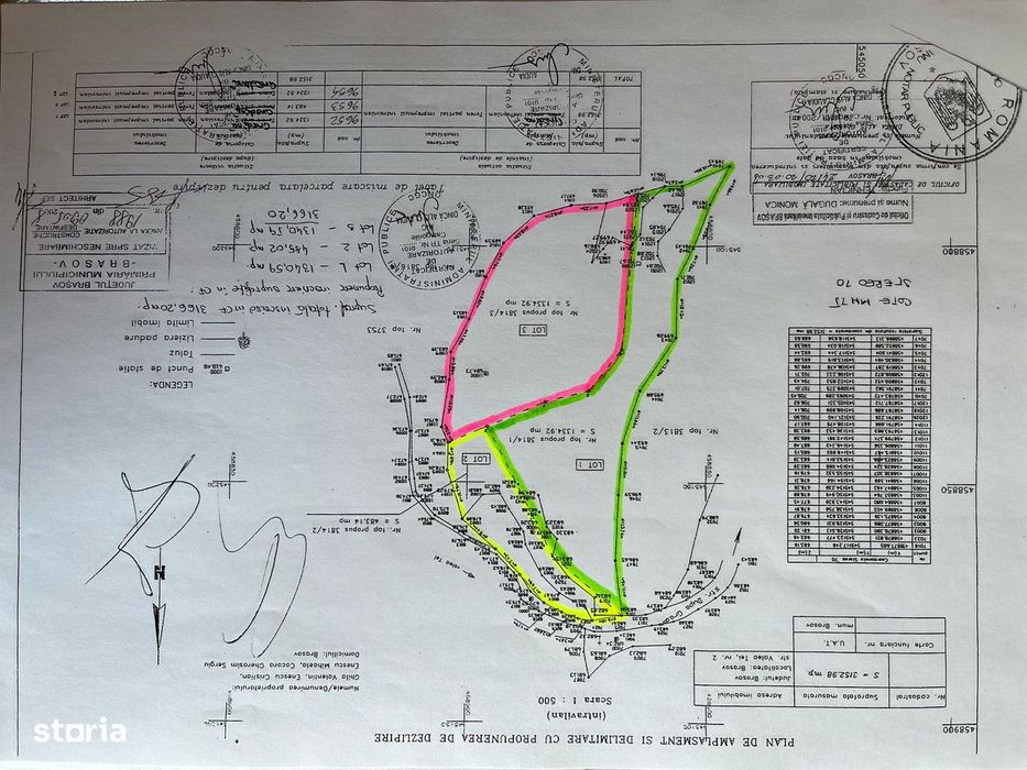 Teren 1577 mp, intravilan Schei, Brasov
