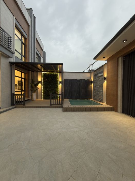 Продажа нового дома в стиле Хай-Тек Буюк Ипак Йули ор:р Чайхана Салом