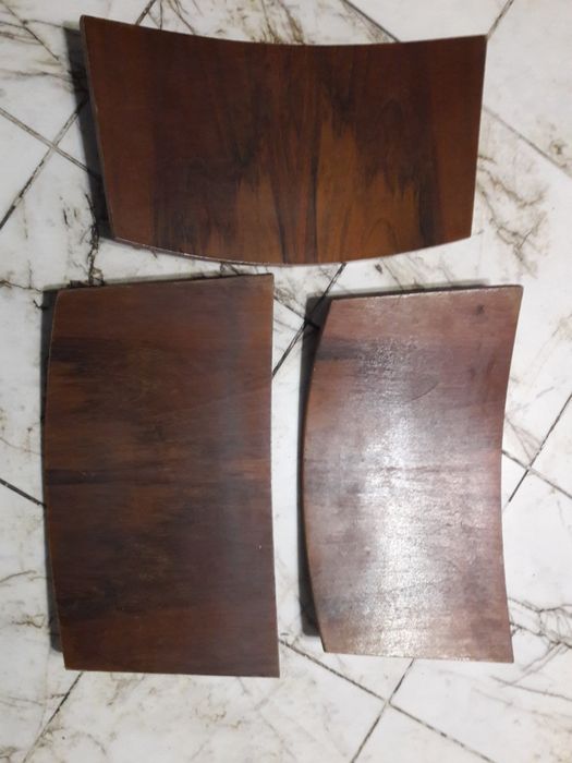 Облегалки от масивно дърво,дървена каса и античен