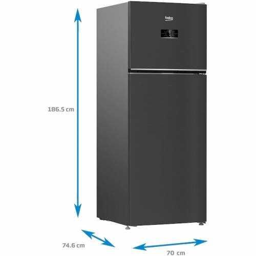 Нов хладилник с горна камера Beko B5RDNE504LXBR, 477 л, No Frost 70 см