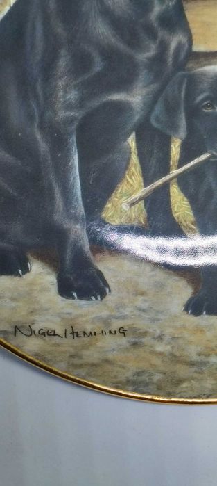 Колекционерска Порцеланова чиния,,Franklin Mint Heirloom"Англия