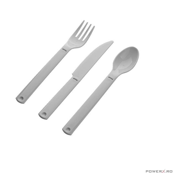 Set 12 tacamuri din plastic, reutilizabile, Florina