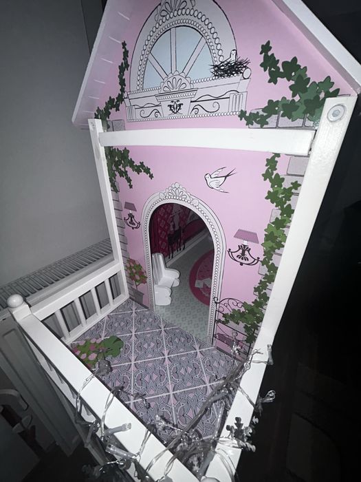Casa papusi lemn