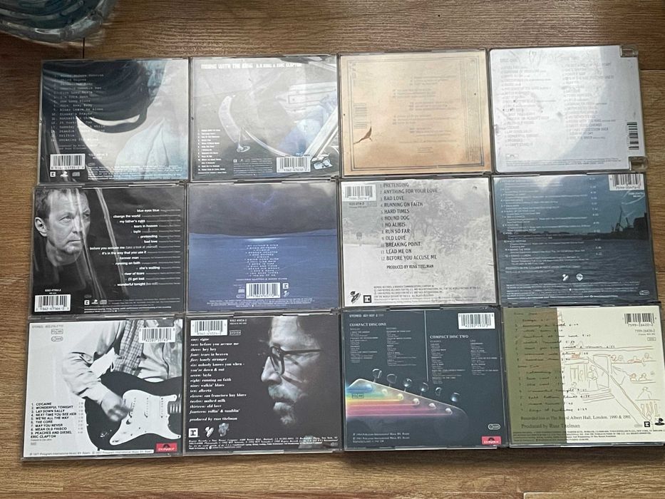 Colectie 12 albume cd-uri ERIC CLAPTON
