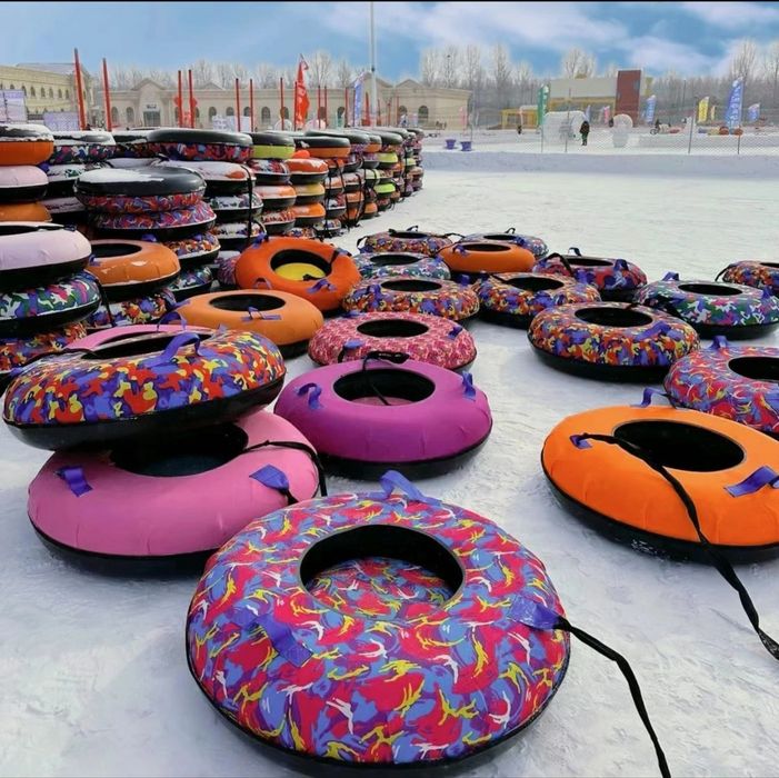 Тюбинг, ватрушка надувной для катания