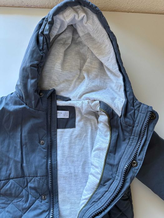 Преходно яке с памучна подплата Mango 80 (9-12 месеца)