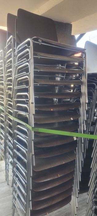 Scaune săli conferinte, școli, after school, cadru inox