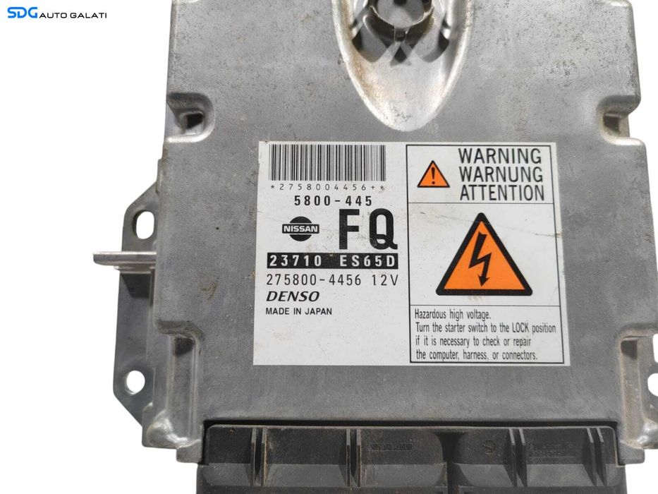 ECU Calculator Motor Denso Nissan X Trail T30 2.2 dCi 2000 - 2007 Cod 5800-445 275800-4456 [LR0727]