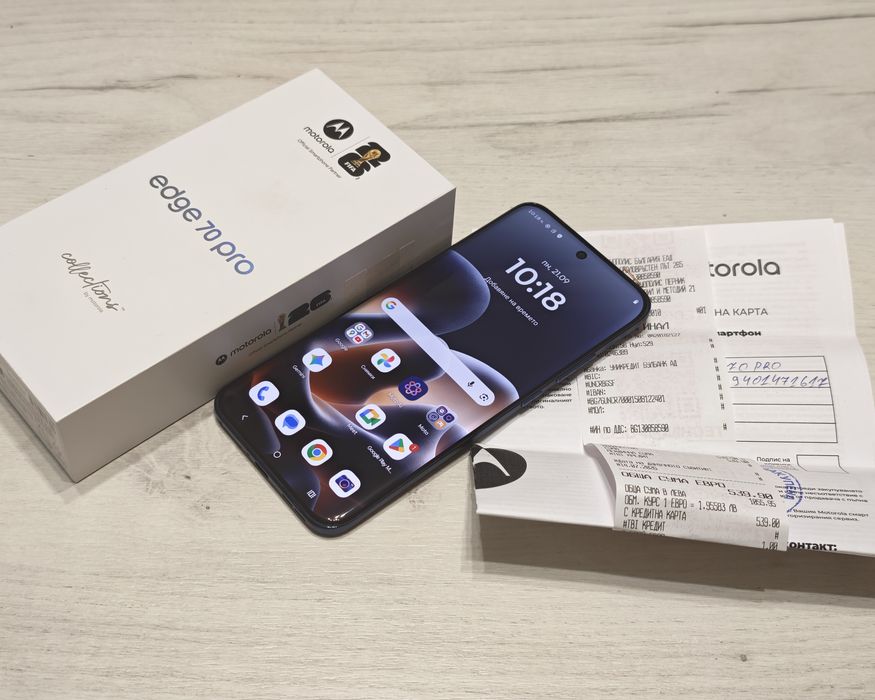 Motorola Edge 70 Pro 256 GB Гаранция Технополис