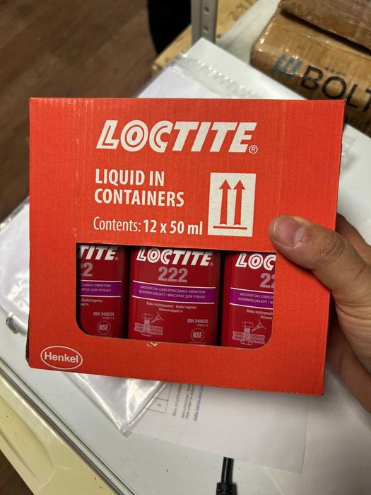Loctite 222 Фиксатор резьб низкой прочности