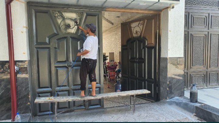 Kraska sepish ishlarini qilamiz
