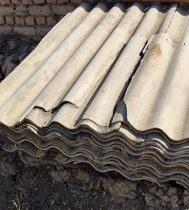 Шифер волновой,Рабочий б/у