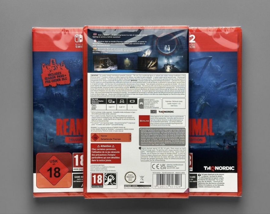 Nintendo Switch 2 игра Reanimal (запечатанный в заводской пломбе)
