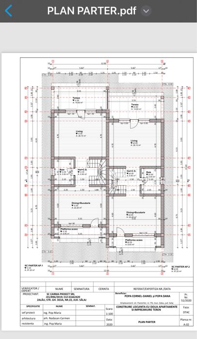Casa tip duplex semifinisata 125mp