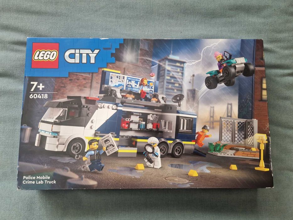 Ново! Лего сити  City Police - Камион с мобилна полицейска лаборатория