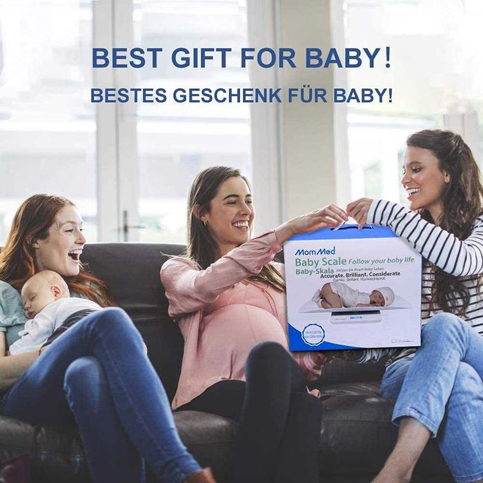 Везна за новородени с функция задържане