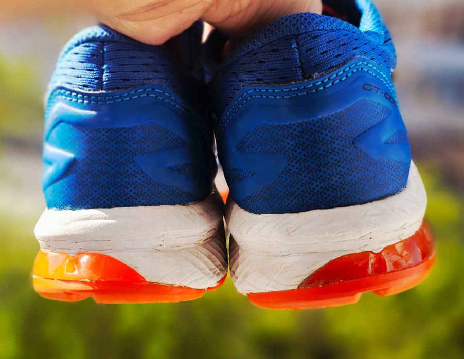 Asics GT-1000 10 GS – Mărimea 37 – Albastru/Portocaliu șireturi elastice