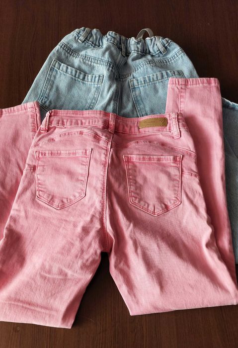 сет Дънки за момиче + подарък тениска Nike