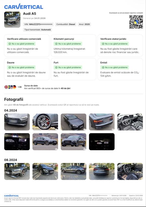 Audi A5 45 TDI Facelift  / Edition One S-line / Quattro