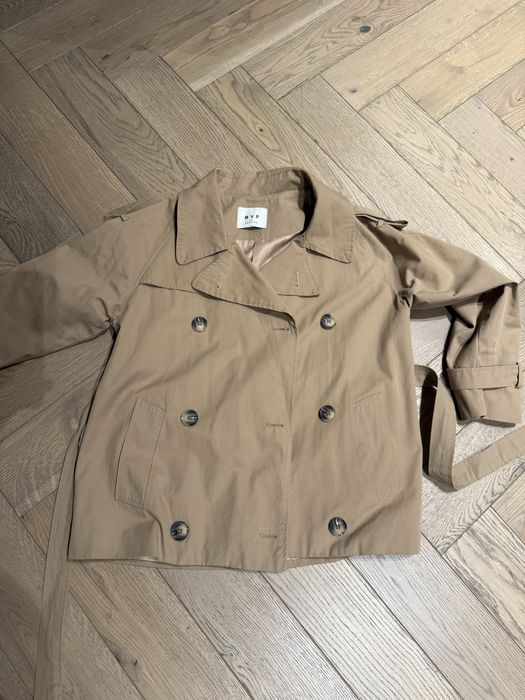 Тренч укороченный, плащ , размер 42-44-46