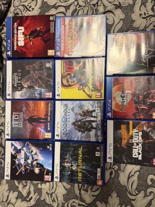 Диски на Playstation 4-5